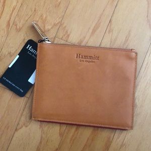 NEW Hammitt Brody tan leather wallet